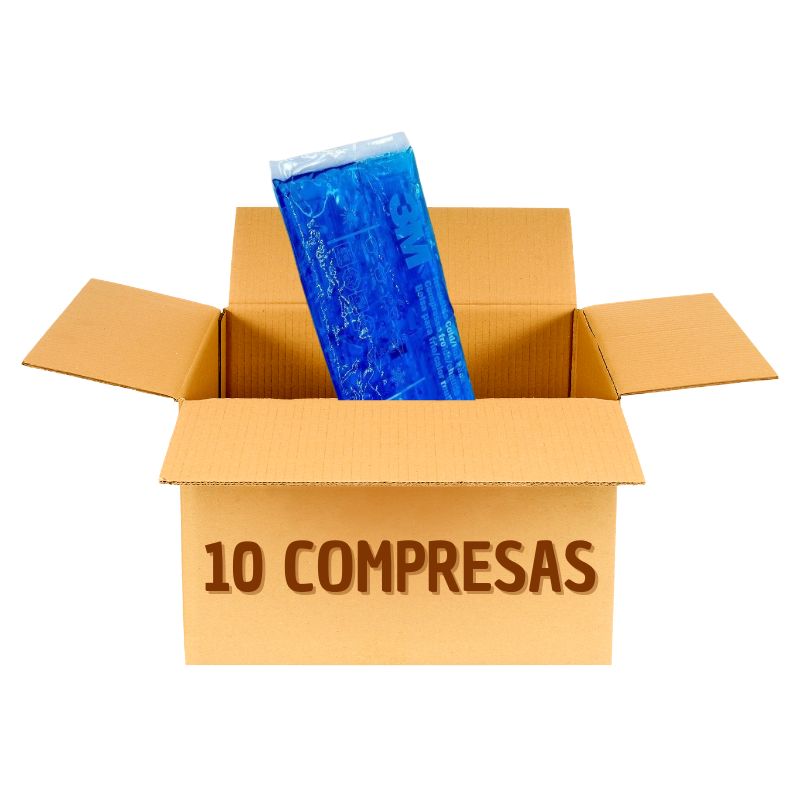 Compresa de Gel Frio/Calor cj/10 Unidades