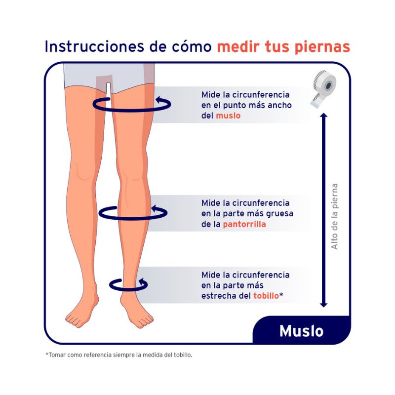 Calcetín UltraSheer Muslo 15-20 mmhg Punta Cerrada Miel