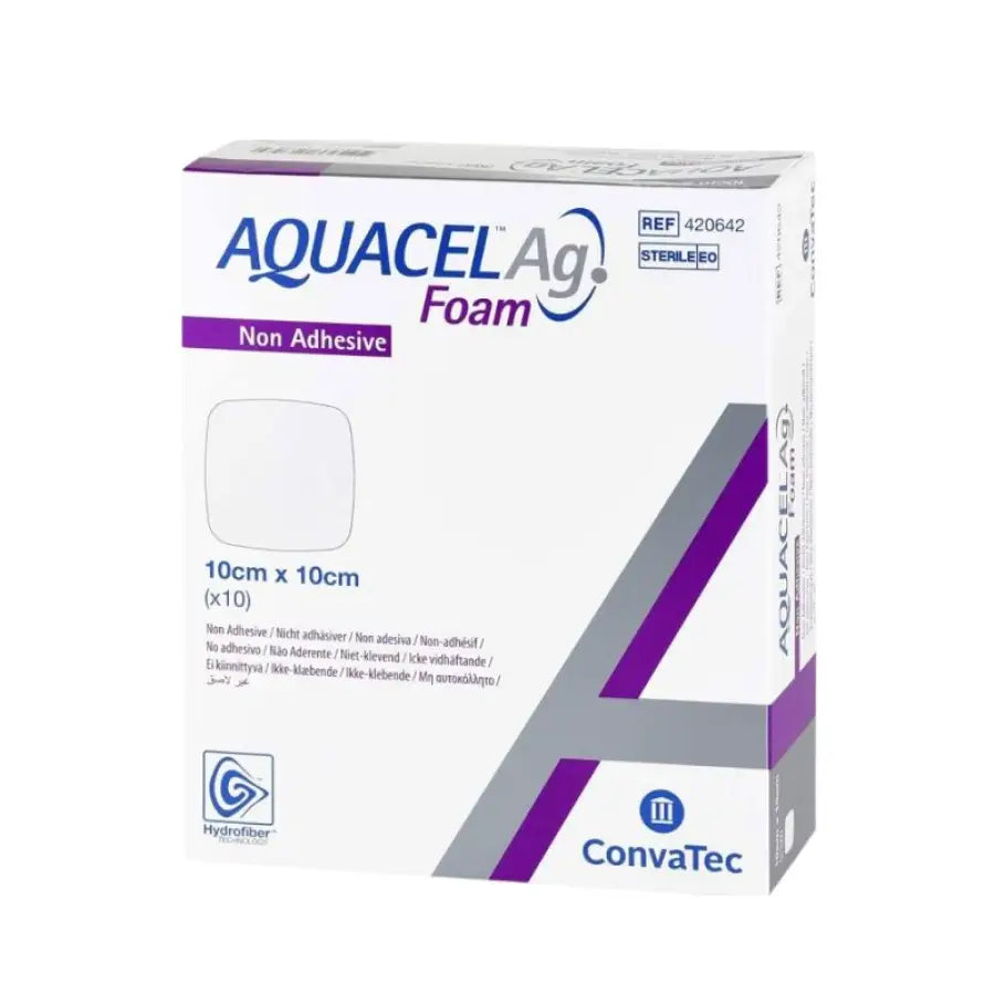 Aquacel Ag Foam 10Cm X Parche