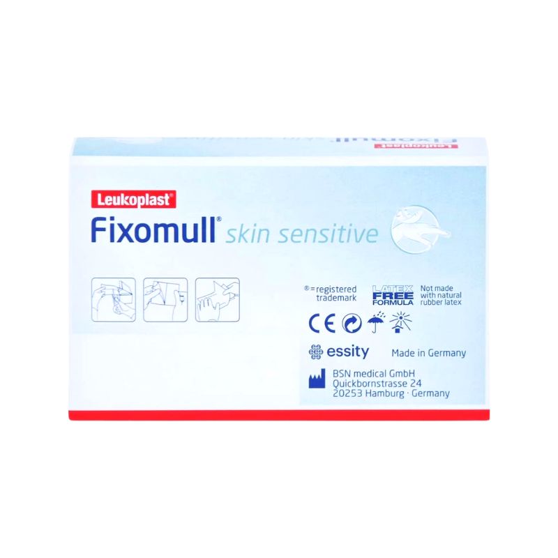 fixomull skin sensitive piel sensible leukoplast 79965-02